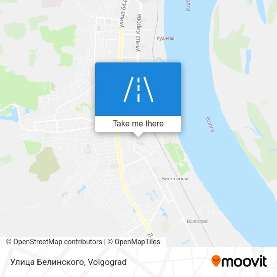 Улица Белинского map