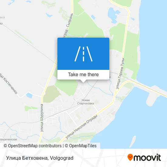 Улица Бетховена map