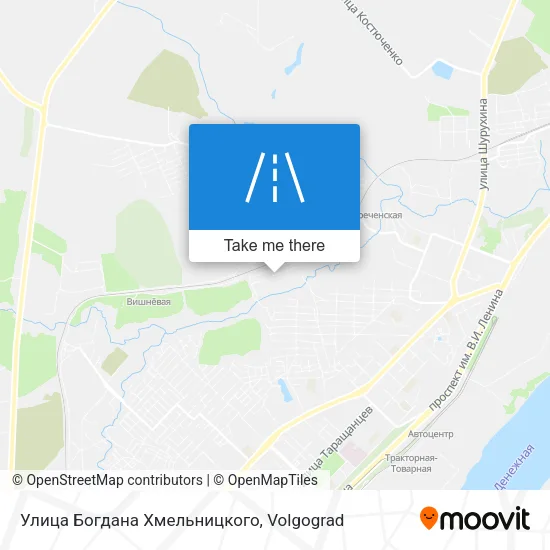 Улица Богдана Хмельницкого map
