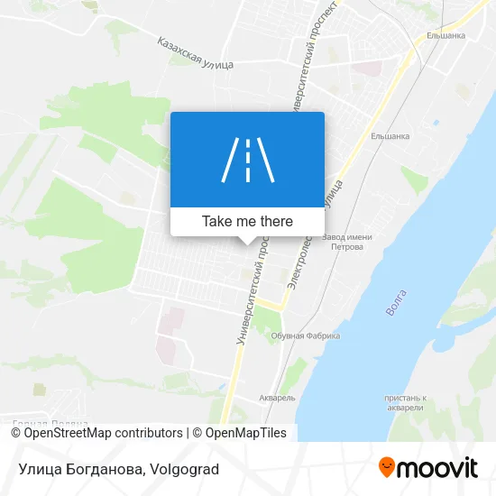 Улица Богданова map