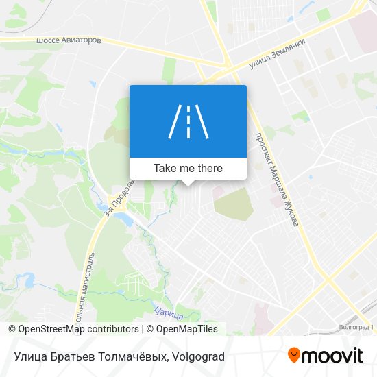 Улица Братьев Толмачёвых map