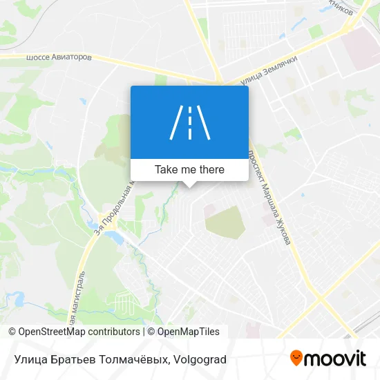 Улица Братьев Толмачёвых map