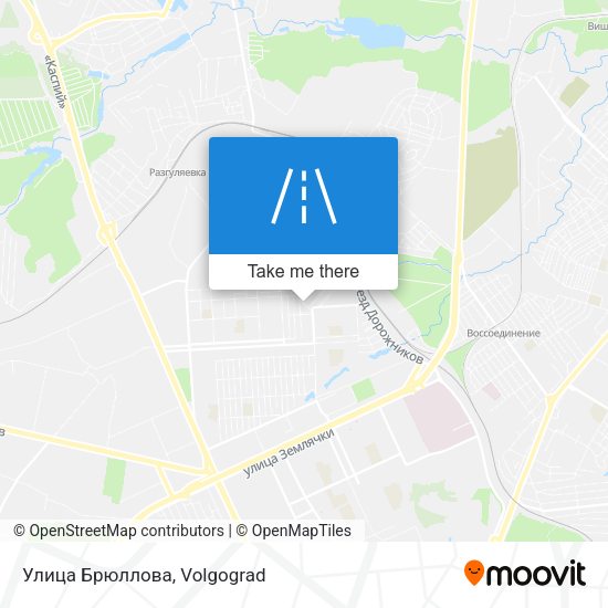 Улица Брюллова map