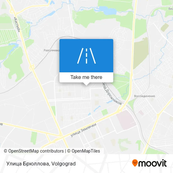 Улица Брюллова map