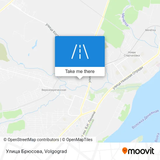 Улица Брюсова map