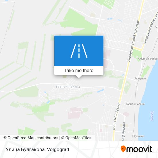 Улица Булгакова map