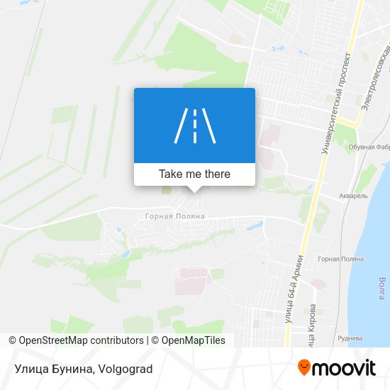 Улица Бунина map