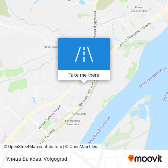 Улица Быкова map