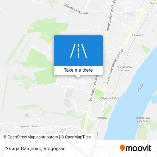 Улица Ващенко map