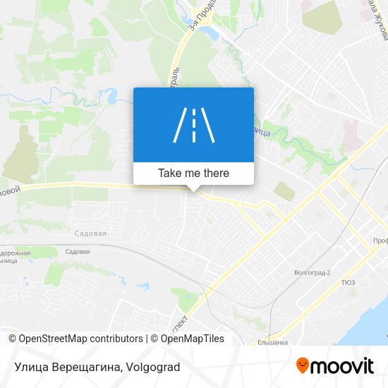 Улица Верещагина map