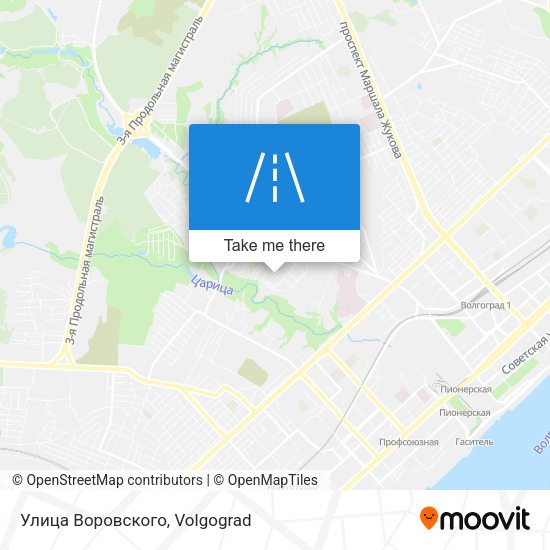 Улица Воровского map