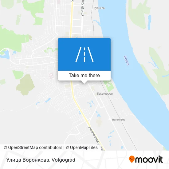 Улица Воронкова map