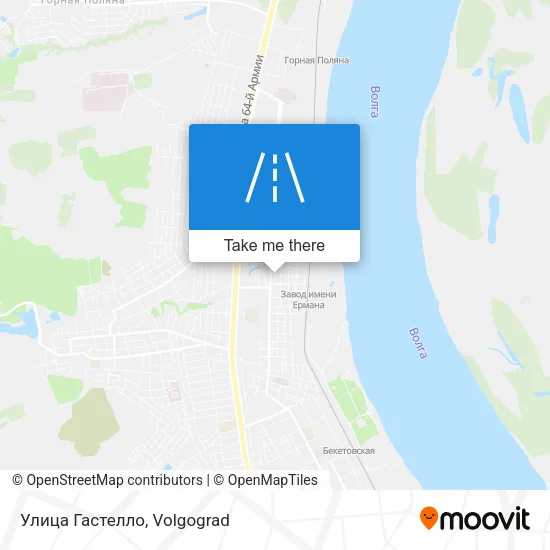 Улица Гастелло map