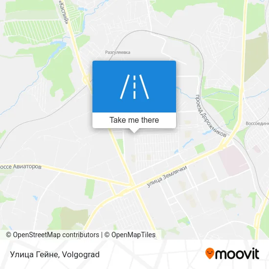 Улица Гейне map