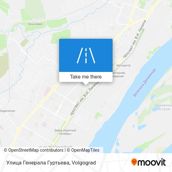 Улица Генерала Гуртьева map