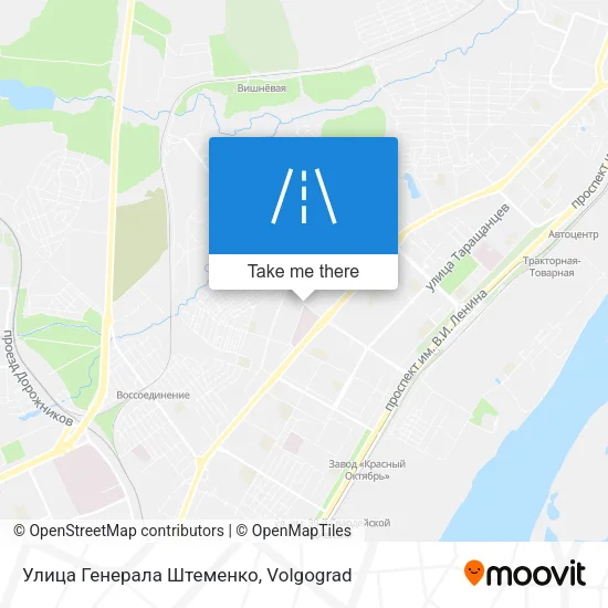 Улица Генерала Штеменко map