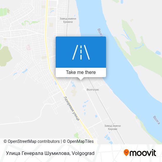 Улица Генерала Шумилова map