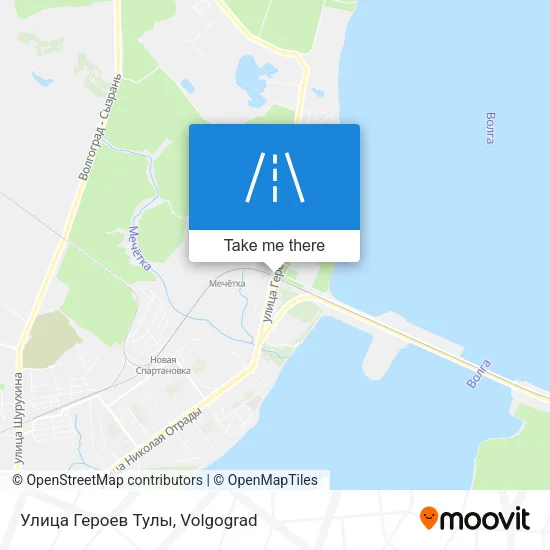 Улица Героев Тулы map