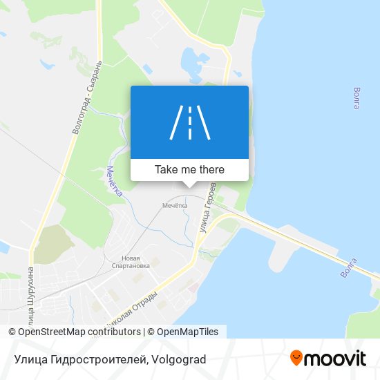 Улица Гидростроителей map
