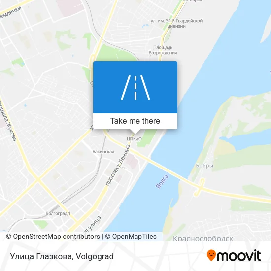 Улица Глазкова map