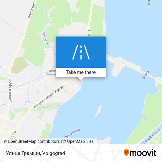 Улица Грамши map