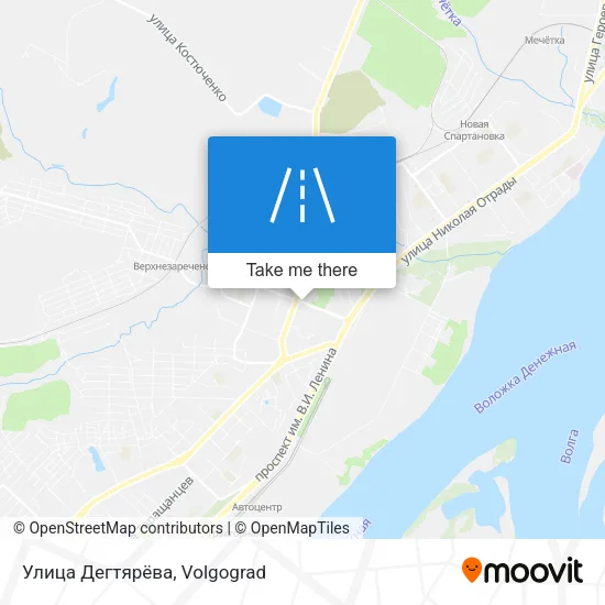 Улица Дегтярёва map