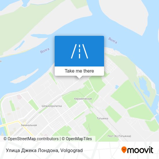 Улица Джека Лондона map