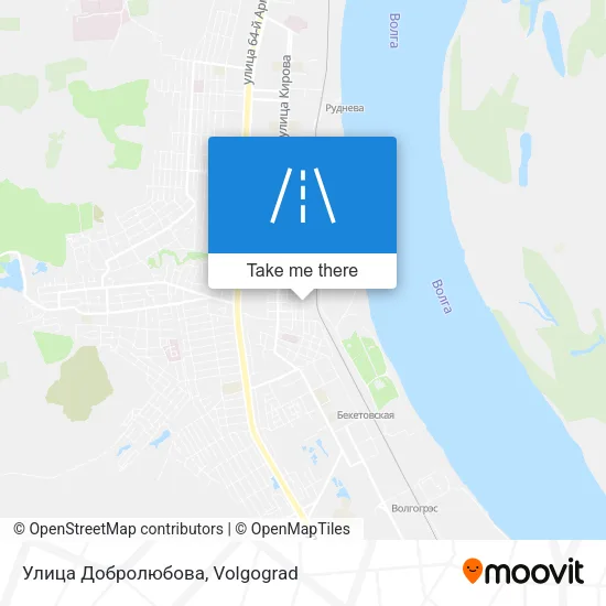 Улица Добролюбова map