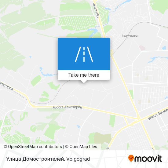 Улица Домостроителей map