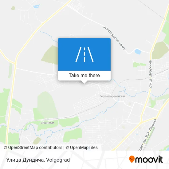 Улица Дундича map