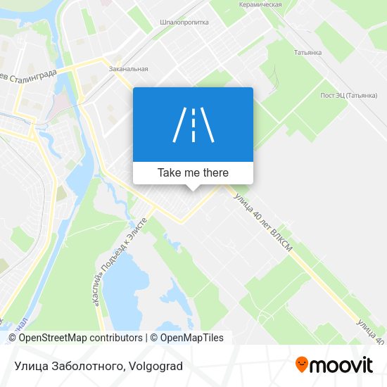 Улица Заболотного map