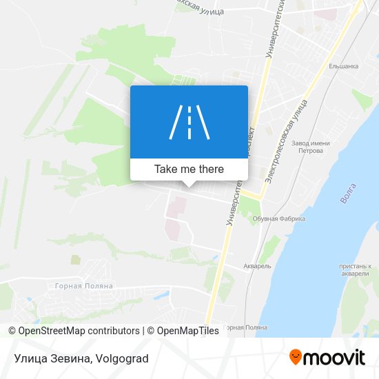 Улица Зевина map