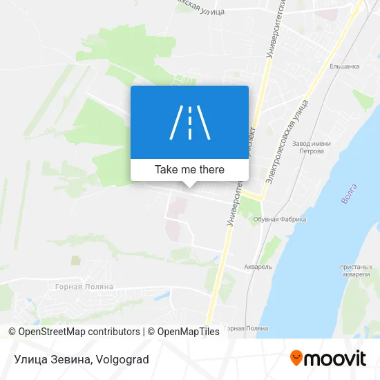 Улица Зевина map
