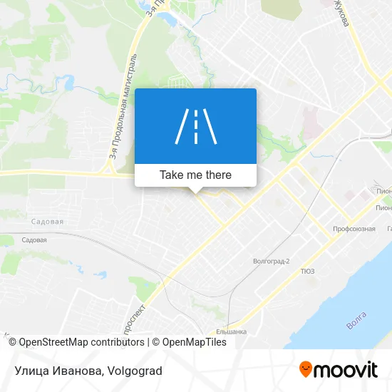 Улица Иванова map