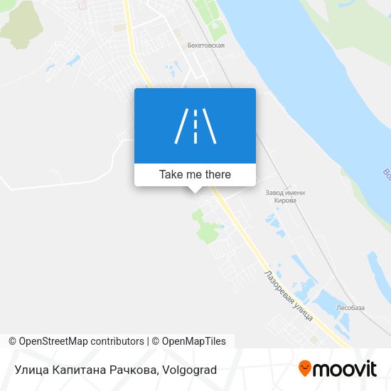 Улица Капитана Рачкова map