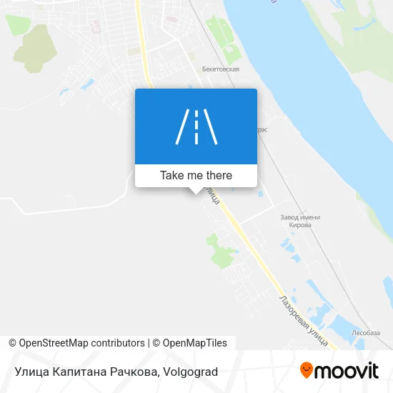 Улица Капитана Рачкова map