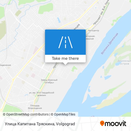 Улица Капитана Тряскина map