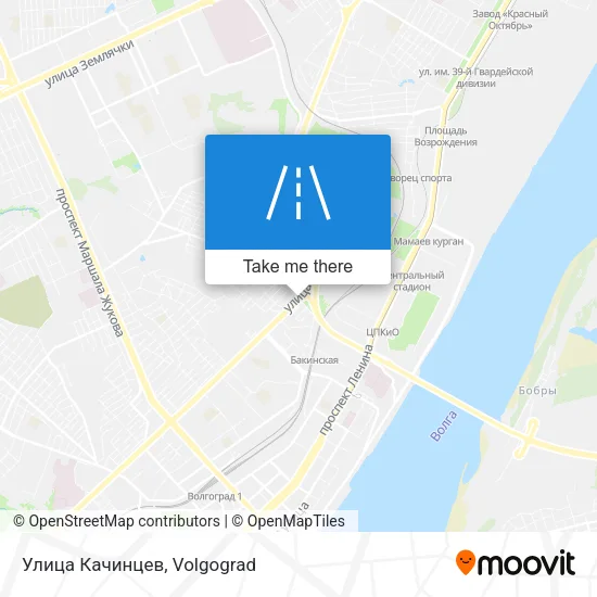 Улица Качинцев map