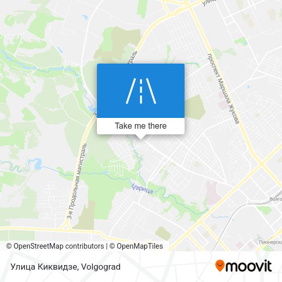 Улица Киквидзе map