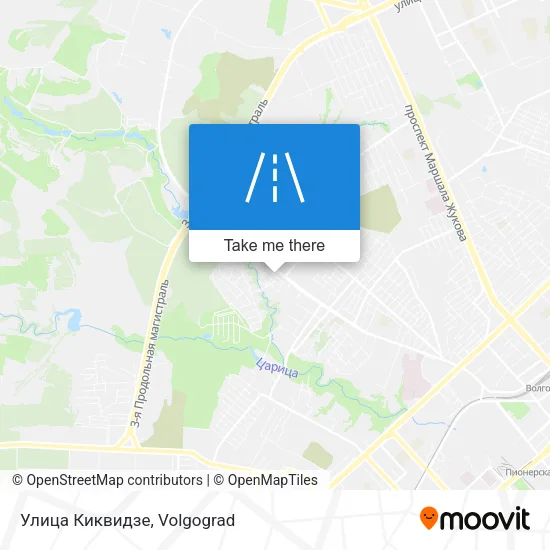 Улица Киквидзе map