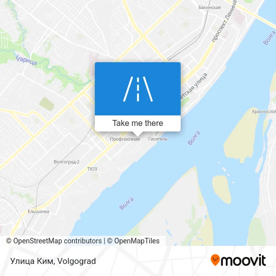 Улица Ким map