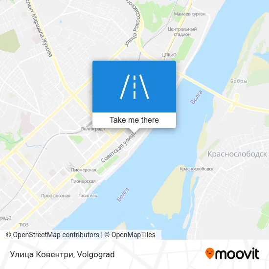 Улица Ковентри map