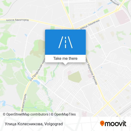 Улица Колесникова map