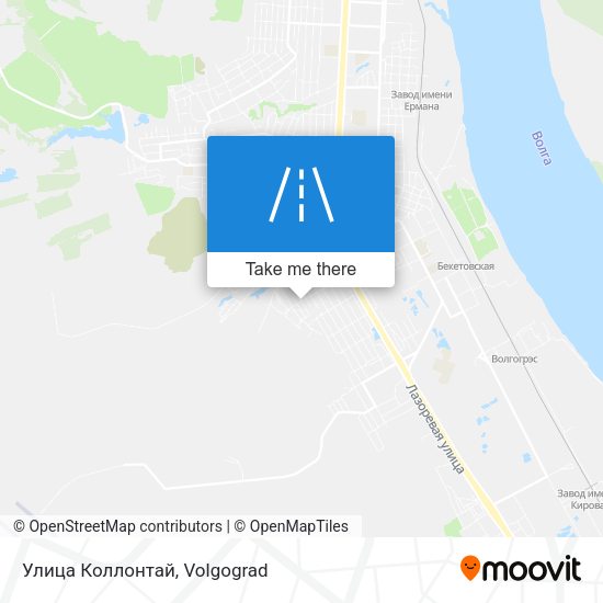 Улица Коллонтай map