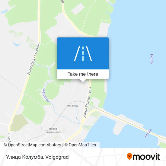 Улица Колумба map