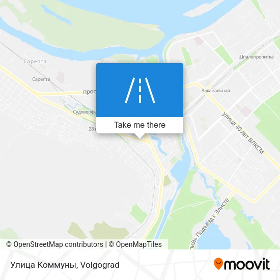 Улица Коммуны map