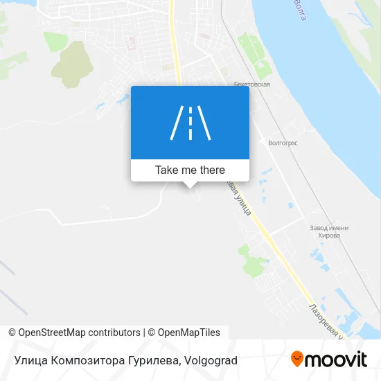 Улица Композитора Гурилева map