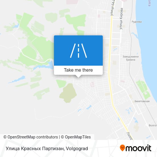 Улица Красных Партизан map