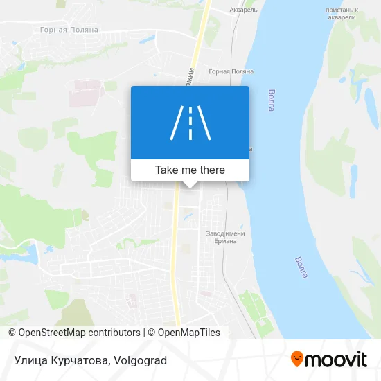 Улица Курчатова map