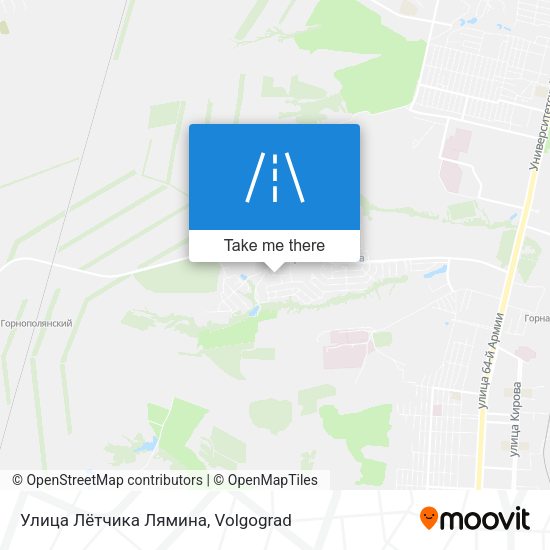 Улица Лётчика Лямина map
